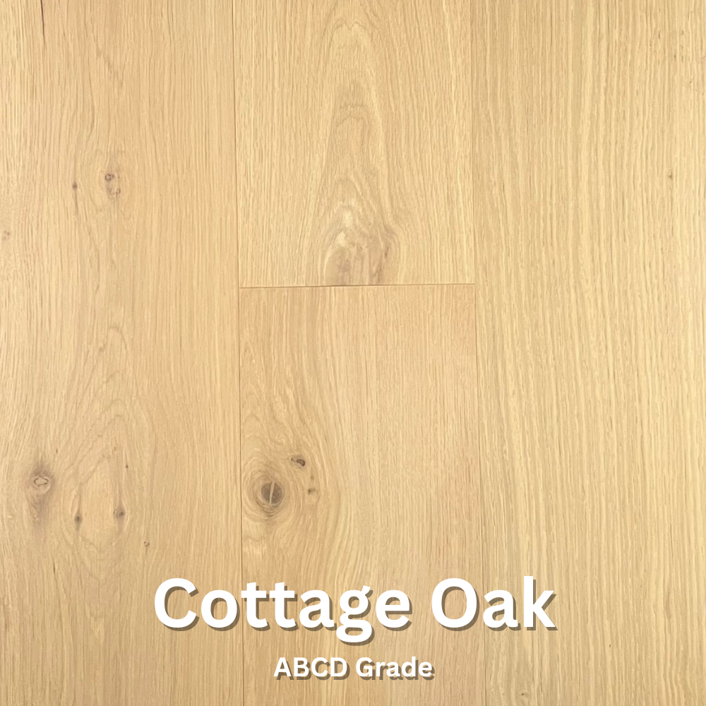 Floorest - 7 1/2 X 3/4 - White Oak "Cottage Oak" - Engineered Hardwood ABCD Grade - 23.81 Sf/B